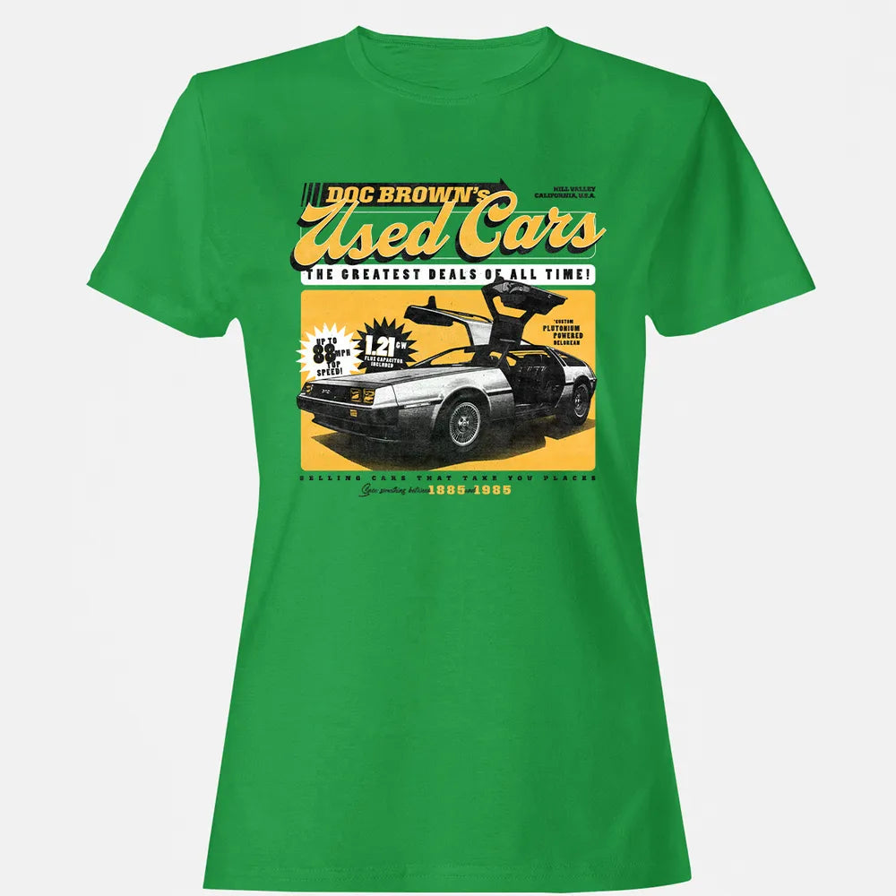 Doc Brownâ€™s Used Cars Women's T-shirt