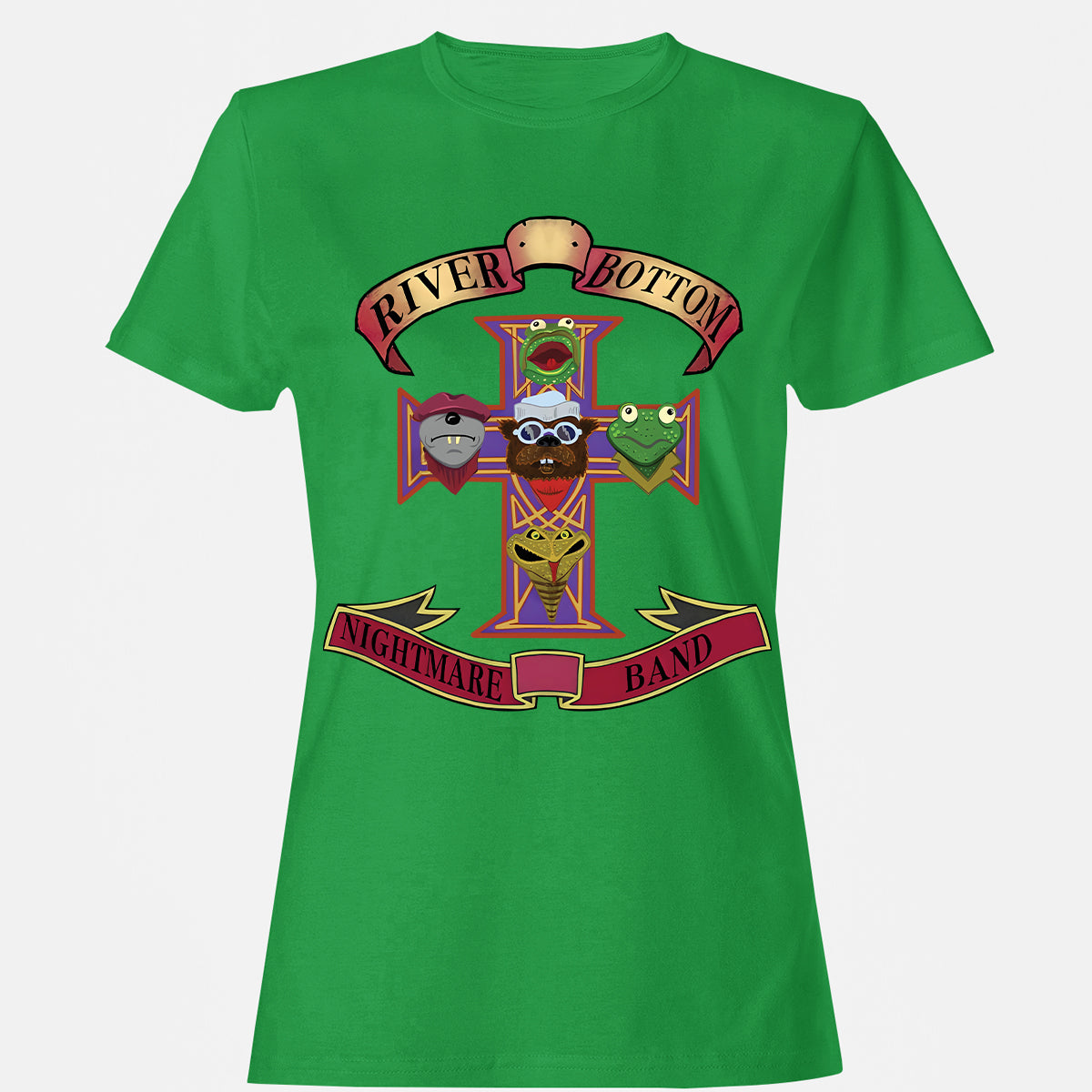 Women's T-shirt - Black - THANGFIXED (Copy) - Irish Green - 7