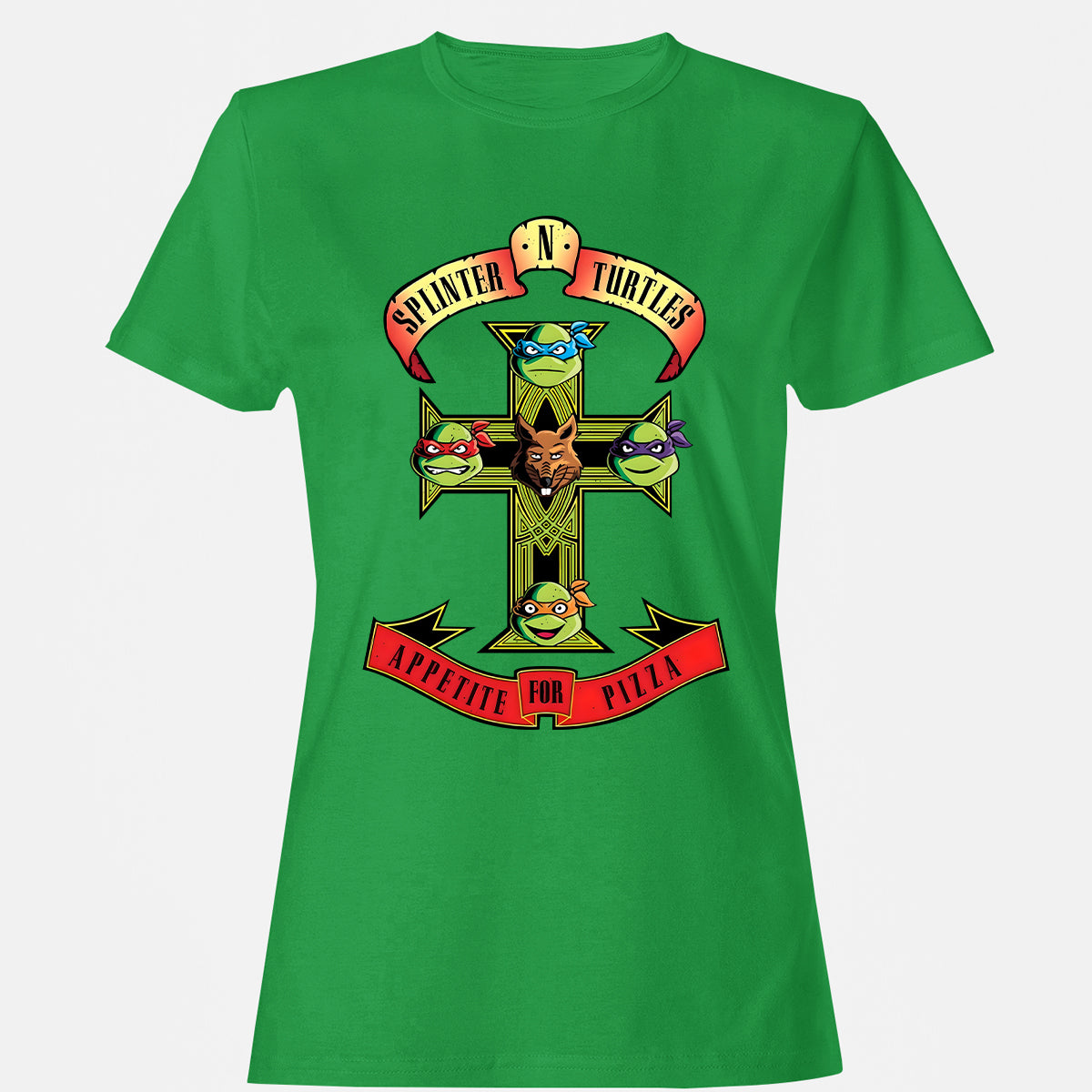 Women's T-shirt - S9M7MJ91 - Irish Green - 7