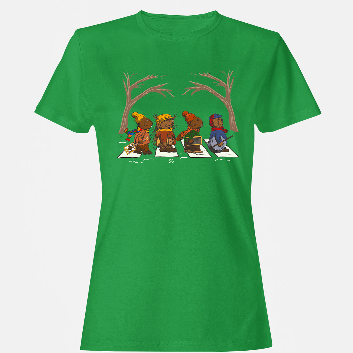 Women's T-shirt - 4PAANAEH - Irish Green - 7