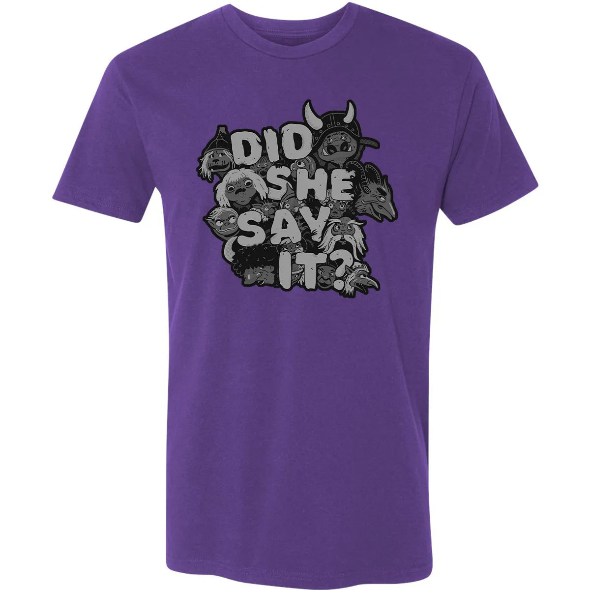 Did She Say It Premium Unisex T-shirt