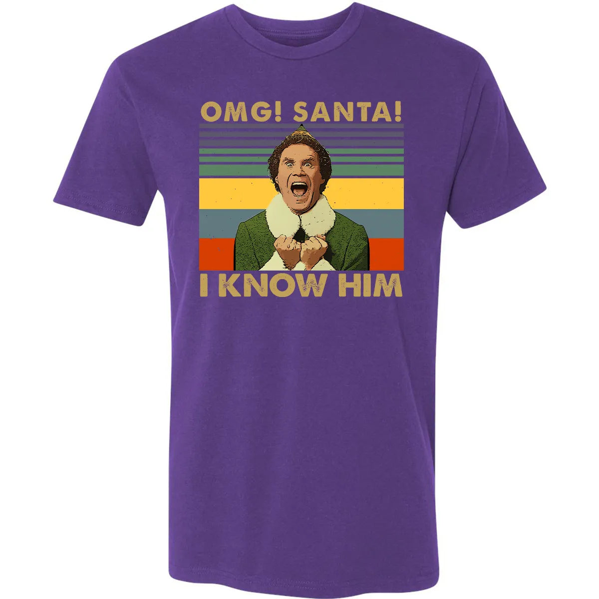OMG Santa I Know Him Premium Unisex T-shirt