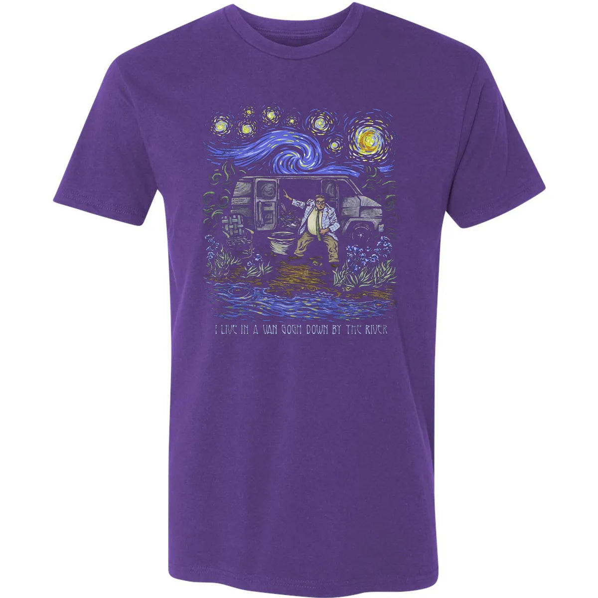 Live In A Van Gogh Premium Unisex T-shirt