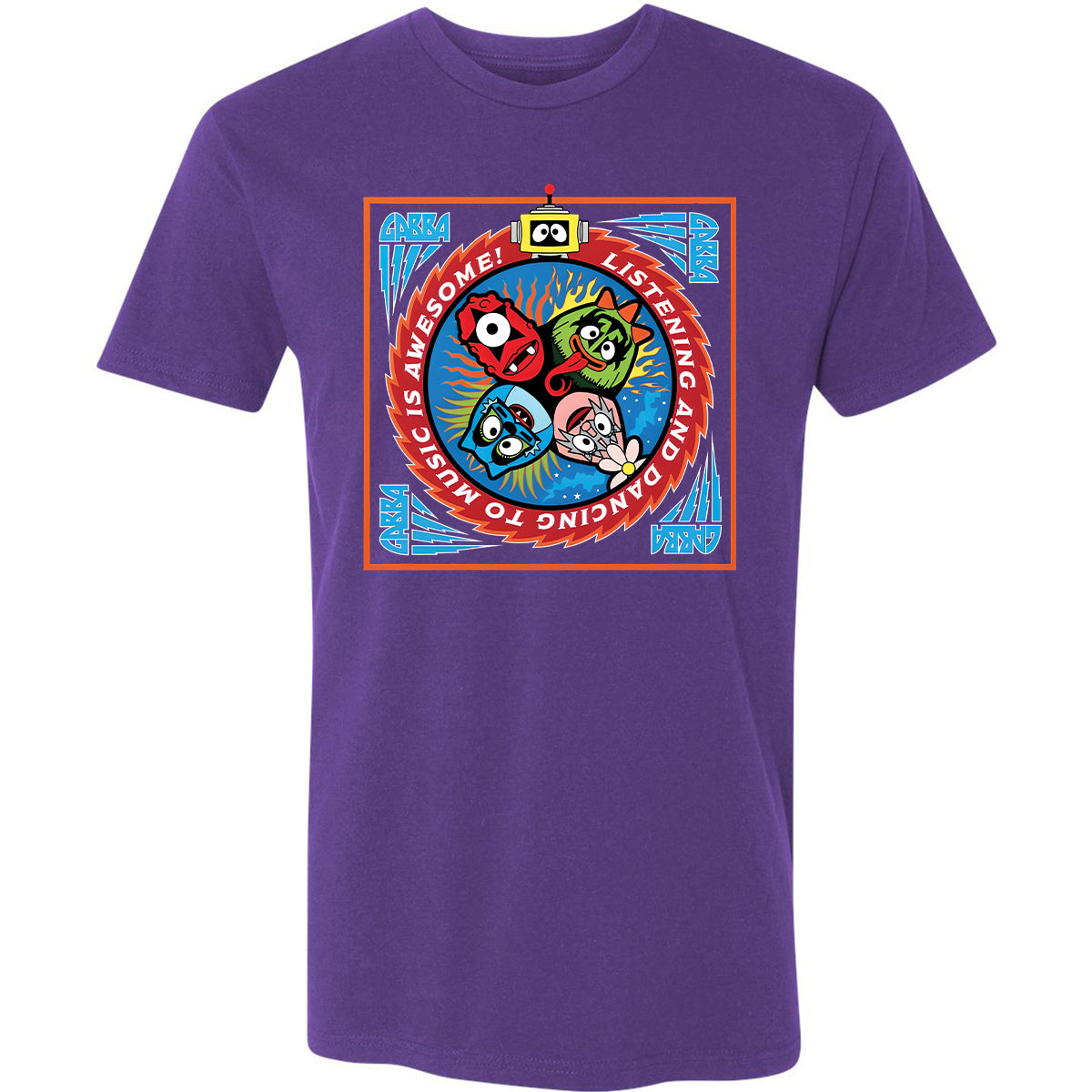 Listening and Dancing Yo Gabba Gabba! - Purple Rush - 7