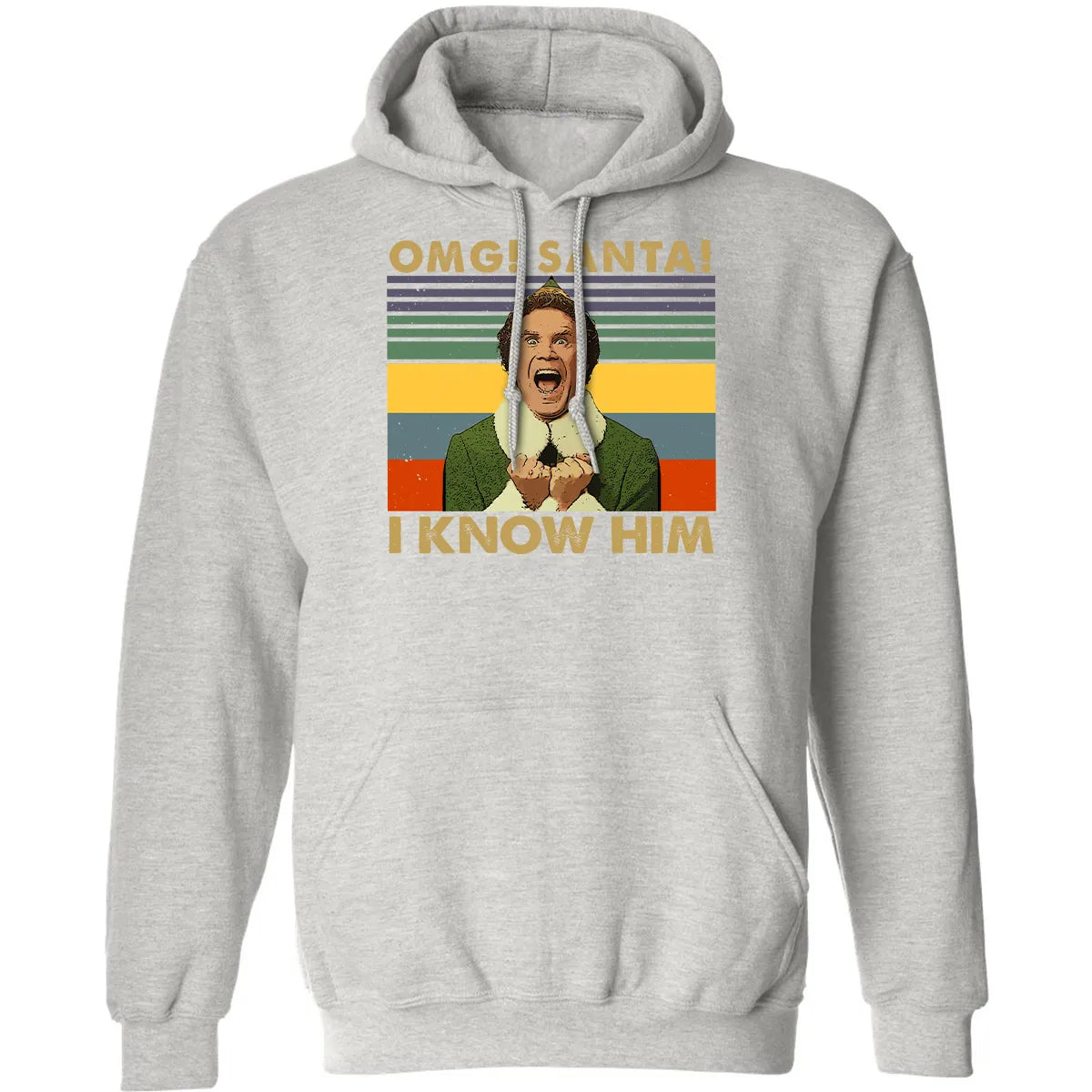 OMG Santa I Know Him Classic Unisex Hoodie