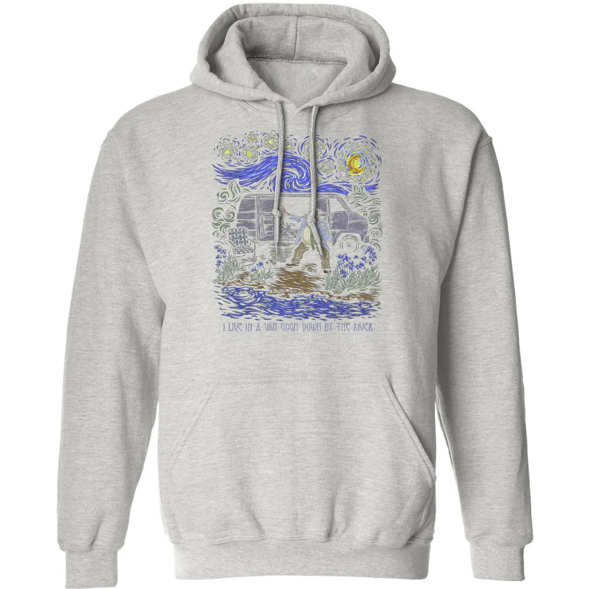 Live In A Van Gogh Classic Unisex Hoodie