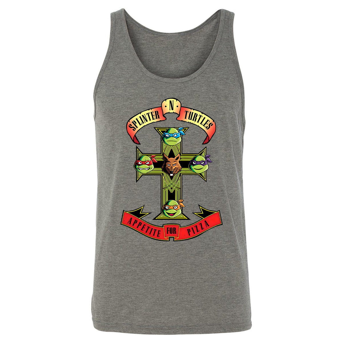 Unisex Jersey Tank - EDZQ4ETP - Grey Triblend - 8
