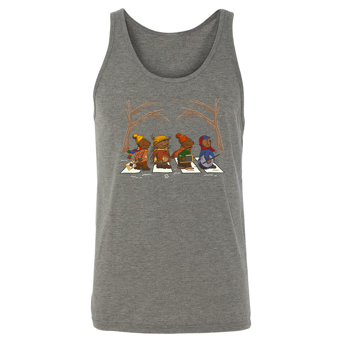 Unisex Jersey Tank - PZ1LPNSA - Grey Triblend - 8