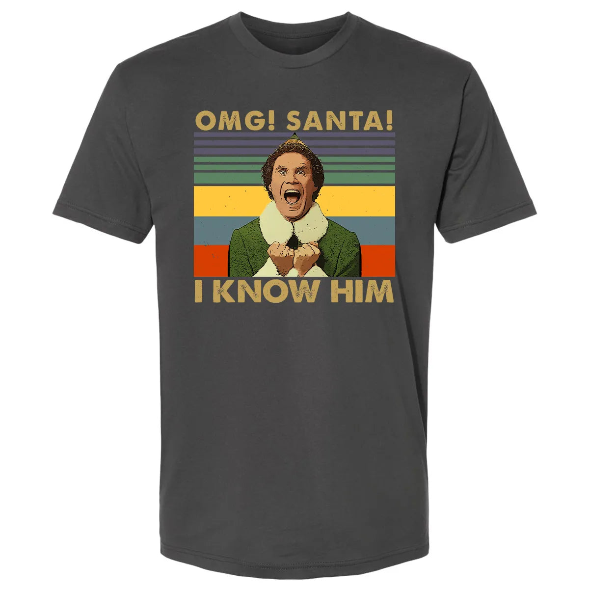 OMG Santa I Know Him Premium Unisex T-shirt