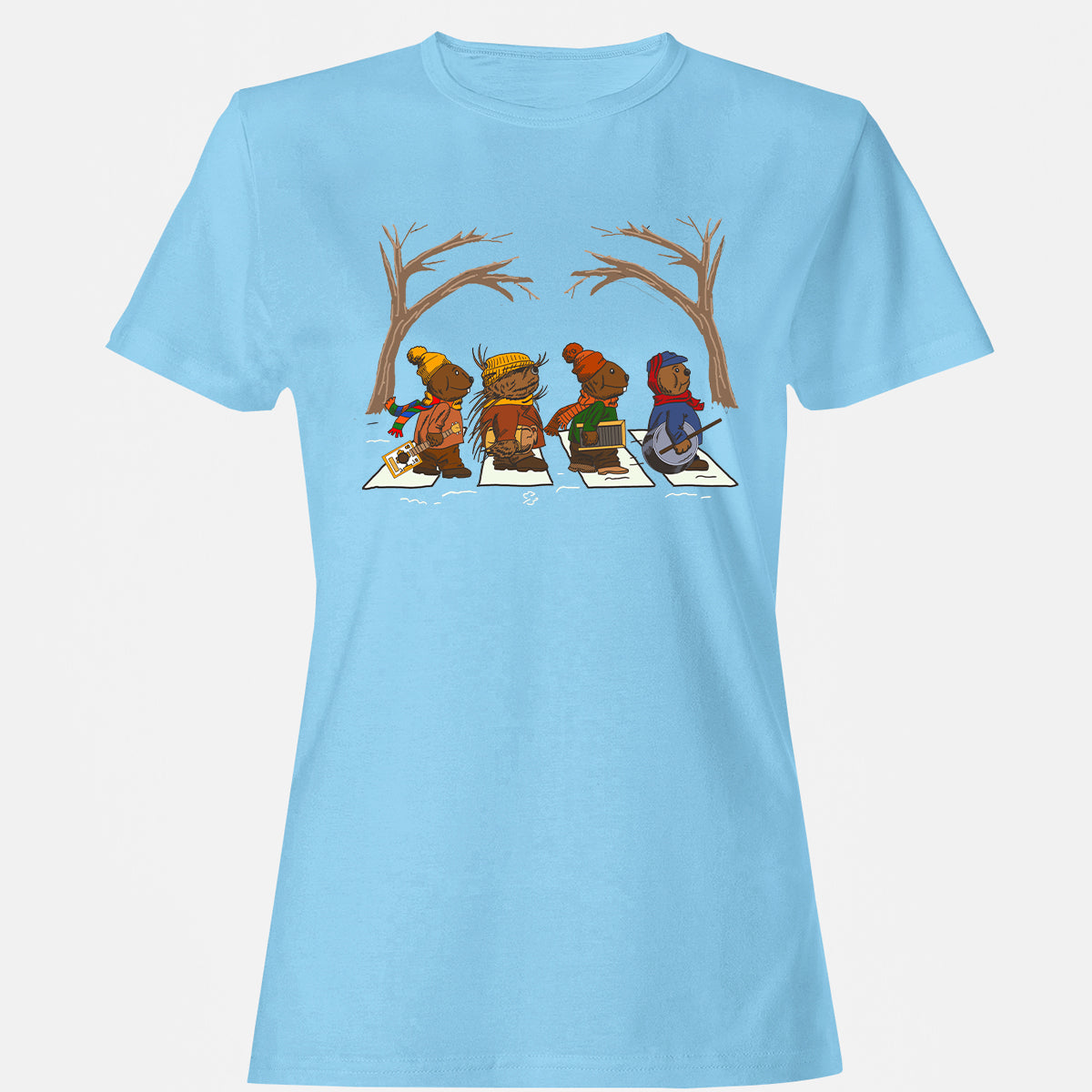 Women's T-shirt - 4PAANAEH - Light Blue - 8