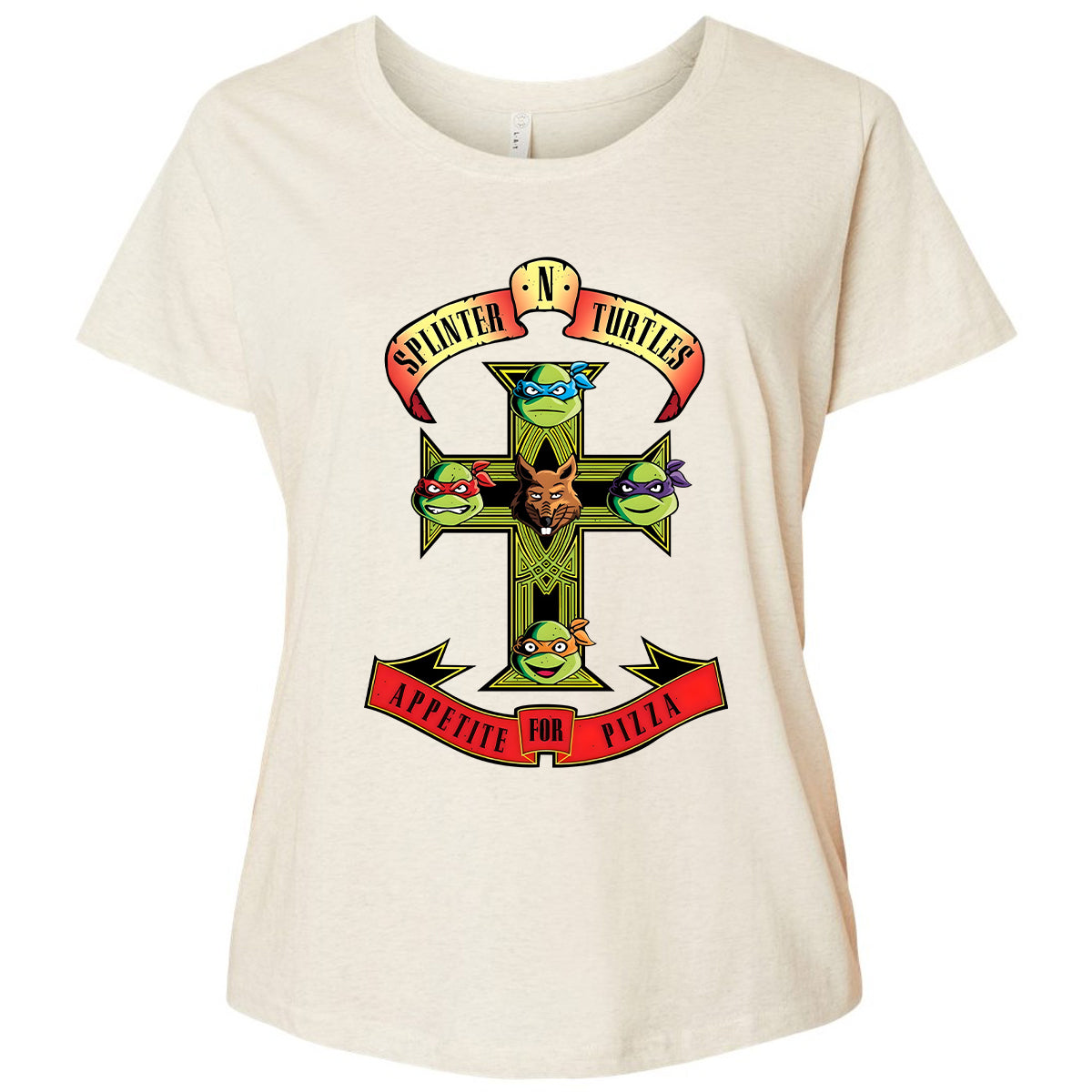 Ladies Curvy Jersey - L2WFK5S3 - Natural Heather - 8