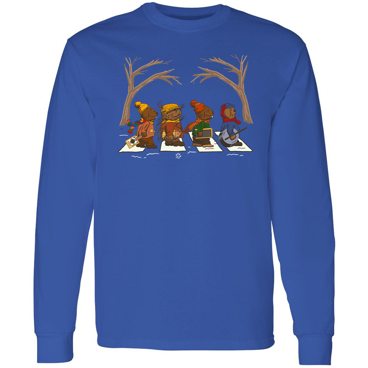 Long Sleeve T-Shirt - 9JSES1YR - Royal - 8