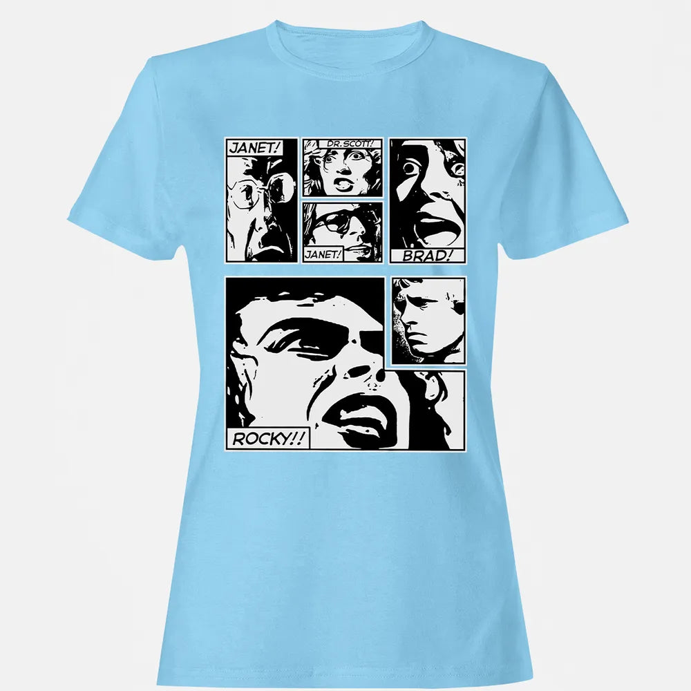 Janet! Brad! Rocky! Women's T-shirt