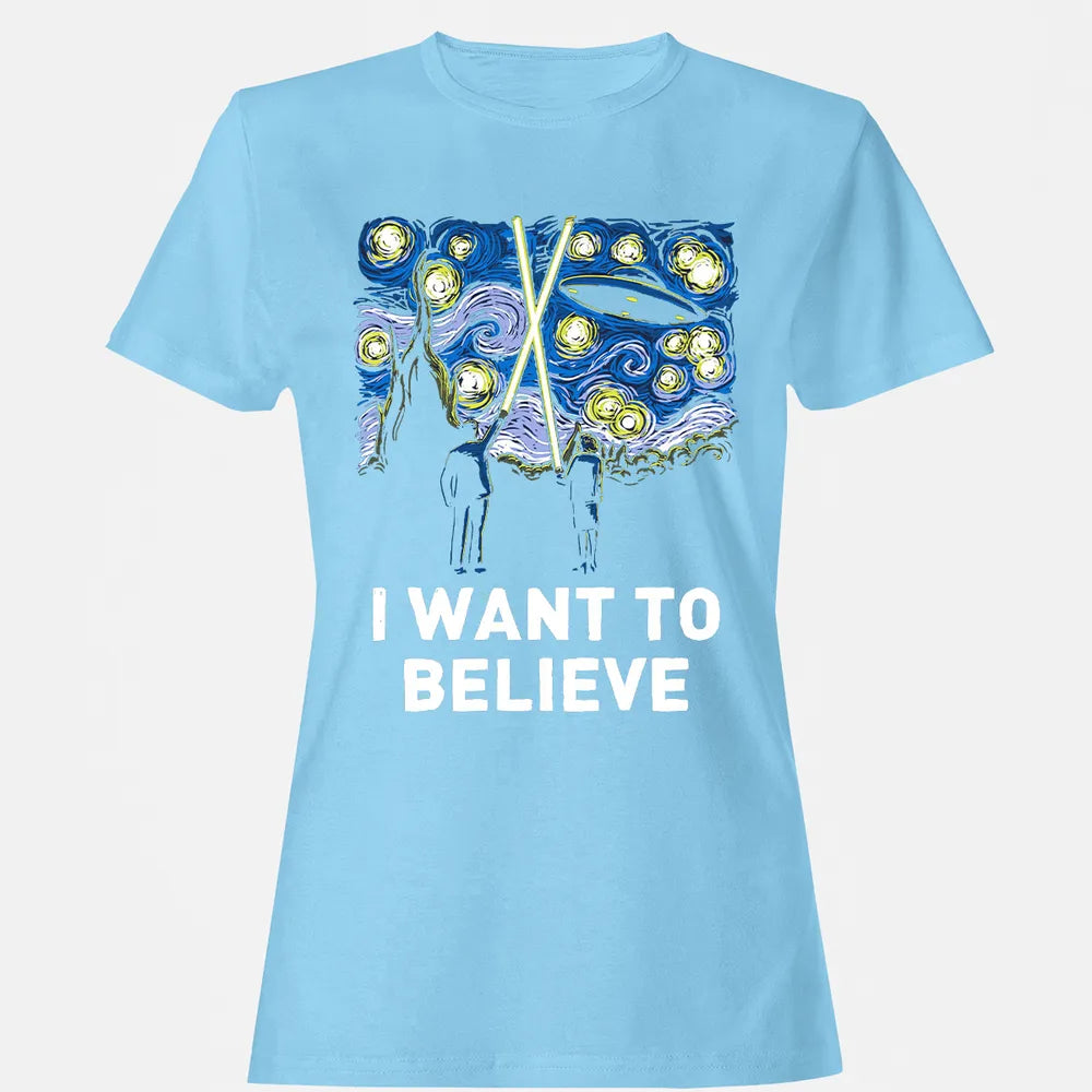 I Want To Believe Women's T-shirt