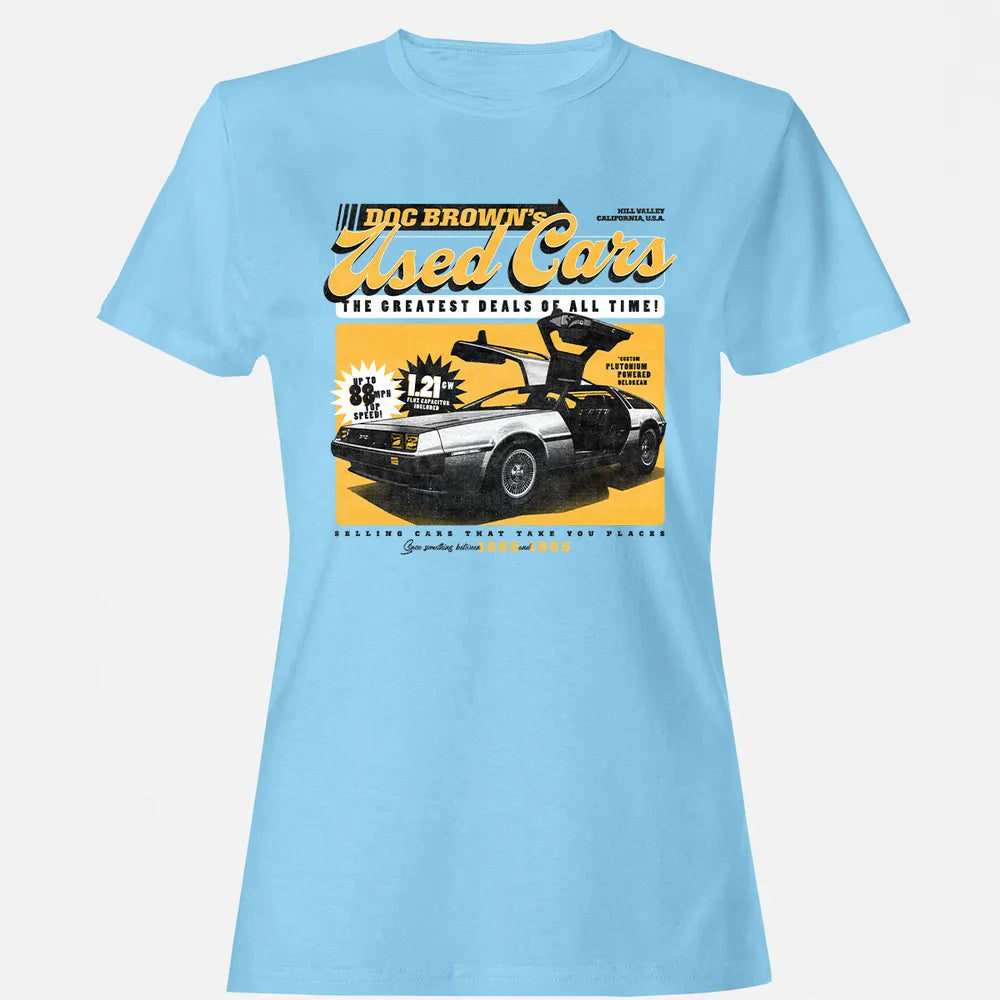 Doc Brownâ€™s Used Cars Women's T-shirt