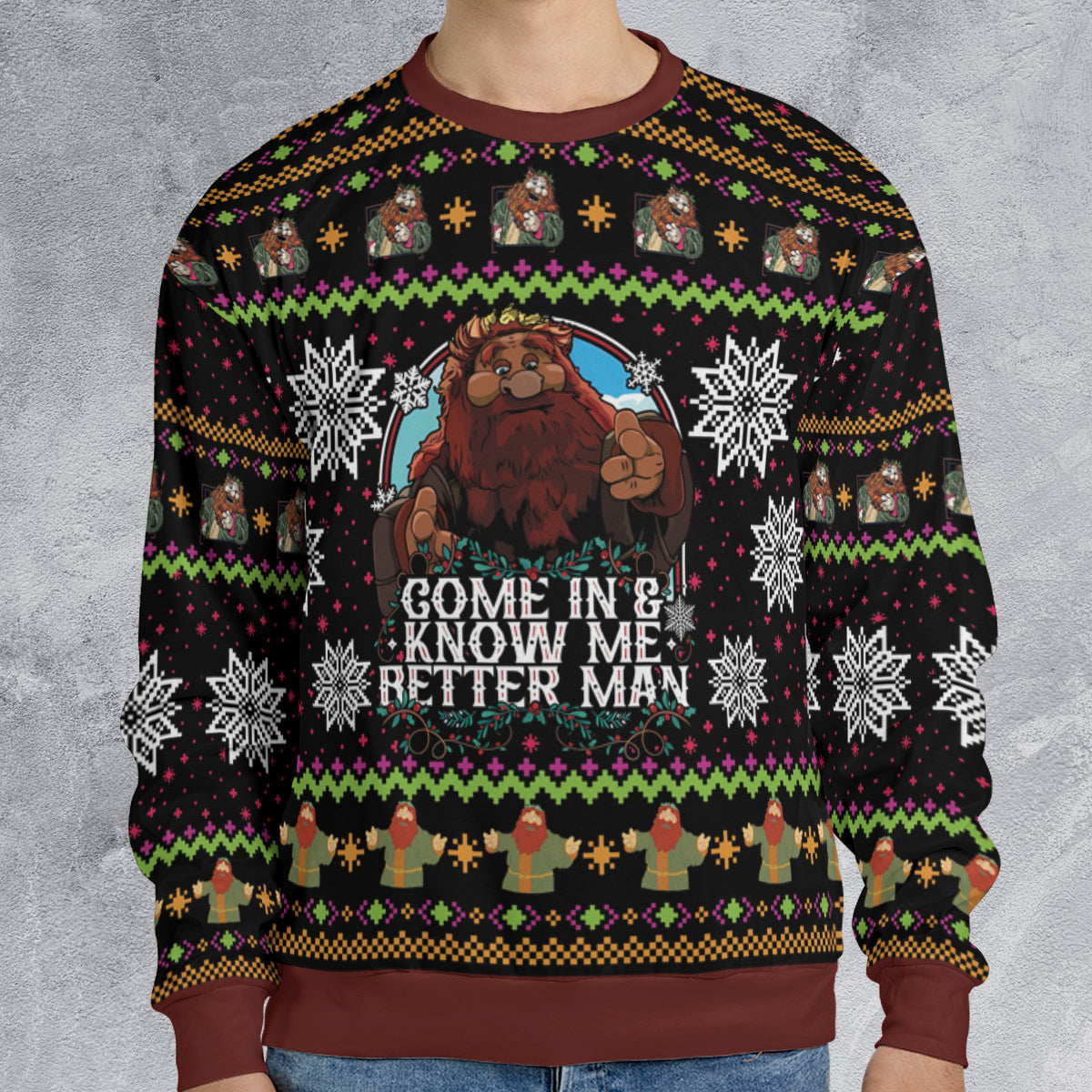 Ugly Christmas Sweatshirt - 5CP5VZFB