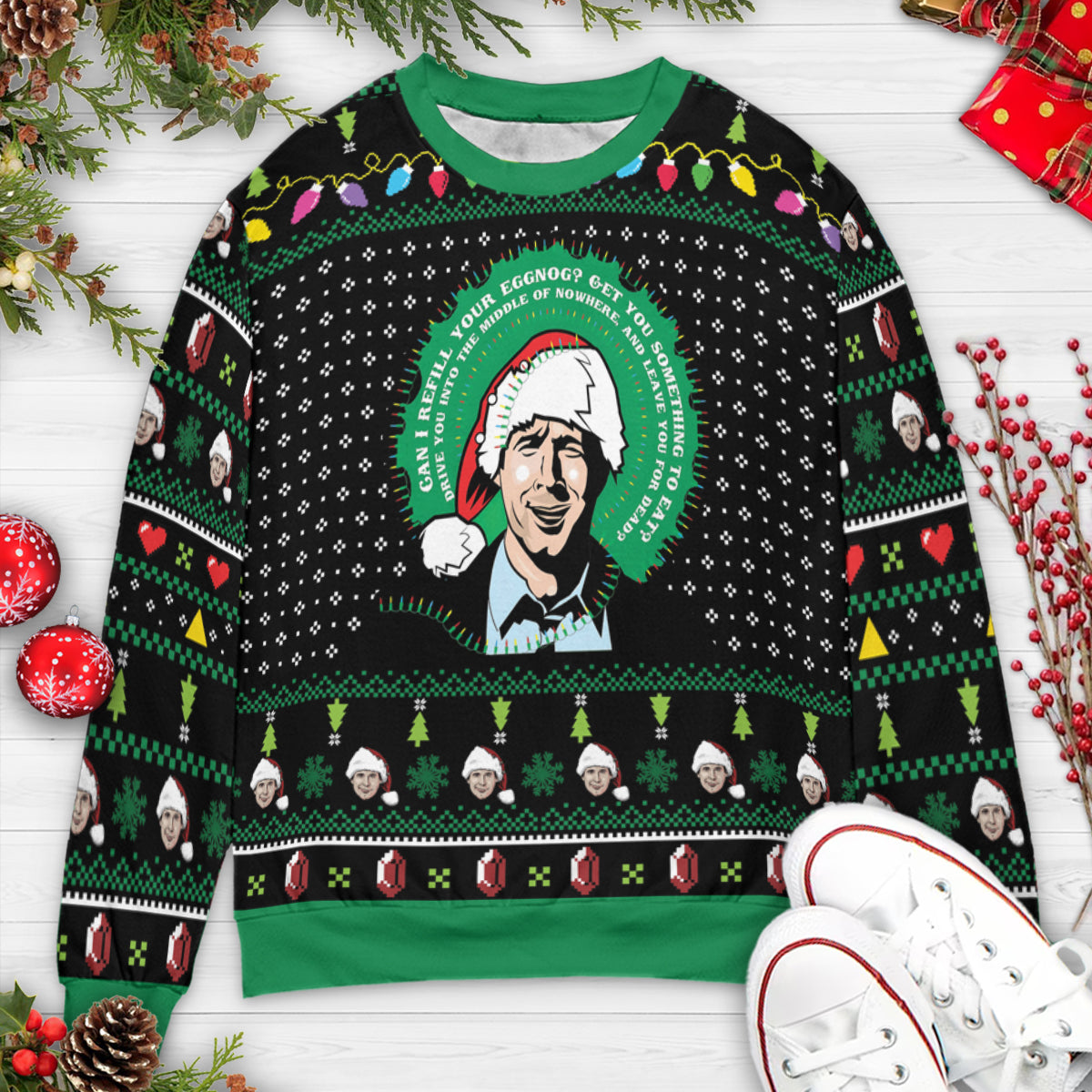 Ugly Christmas Sweatshirt - 19L3JVYP