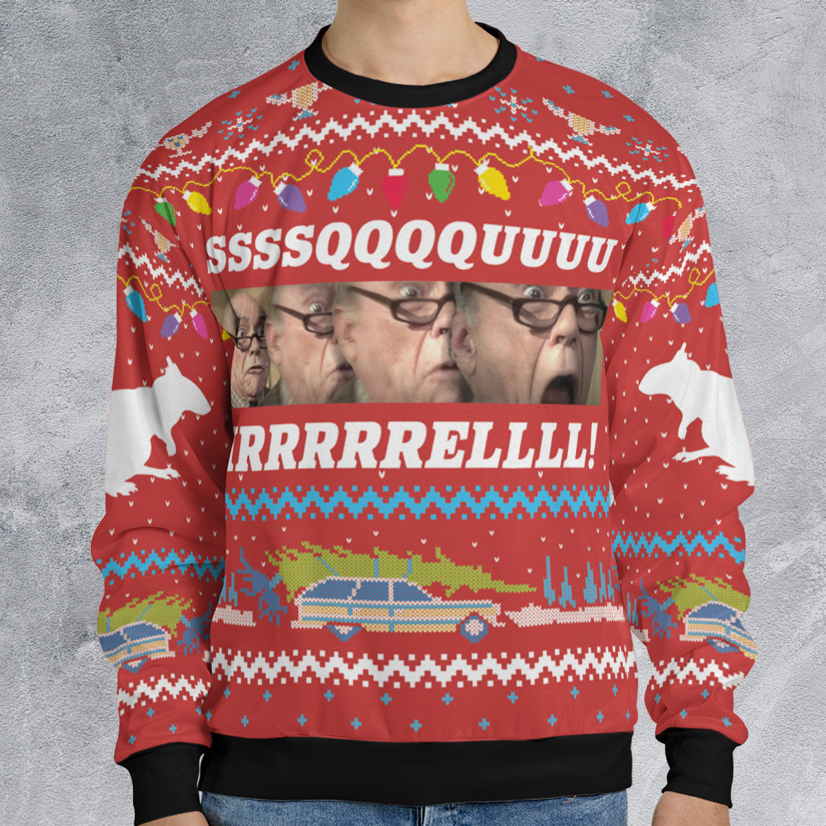 Ugly Christmas Sweatshirt - APSLJ1CY