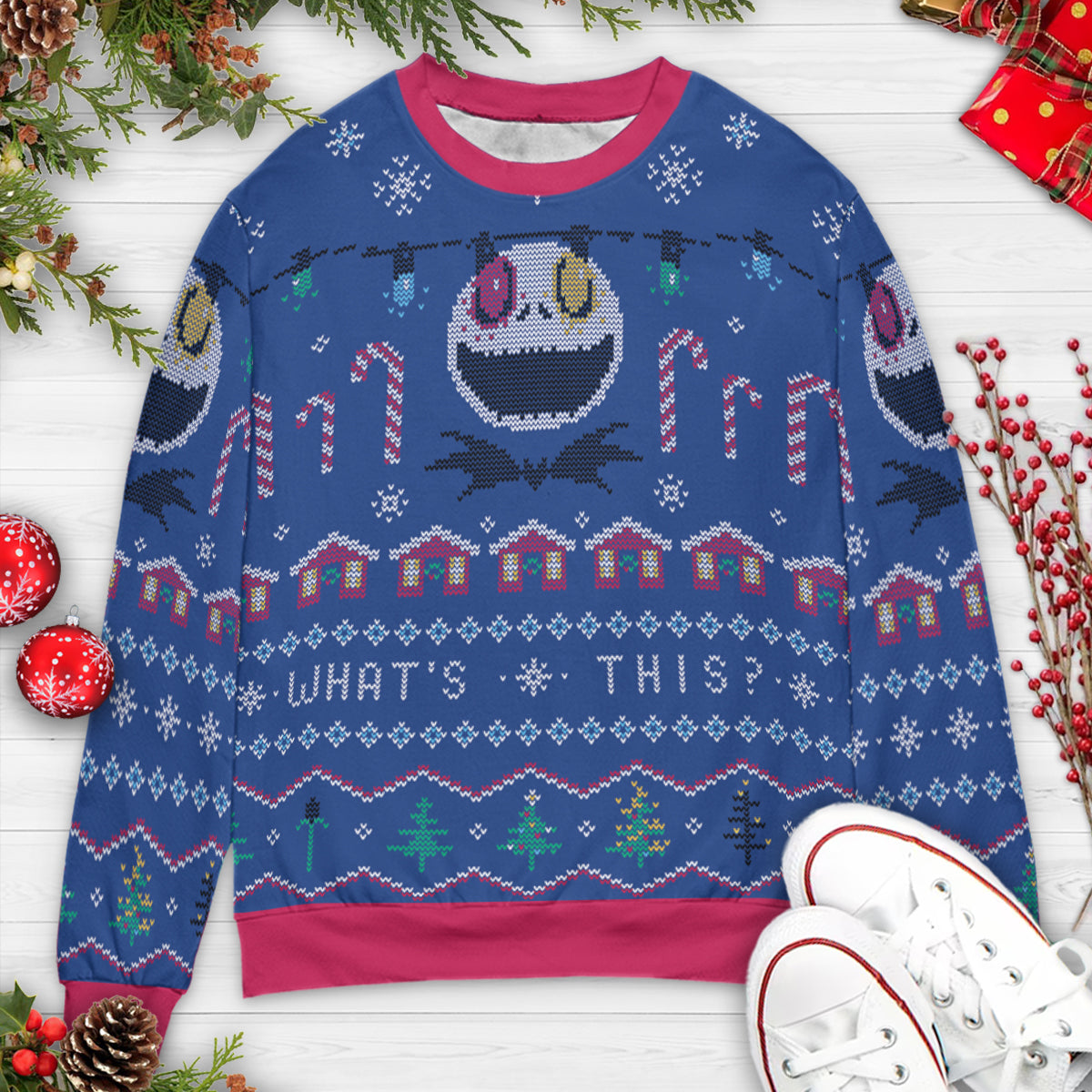 Ugly Christmas Sweatshirt - U5C4EKZV