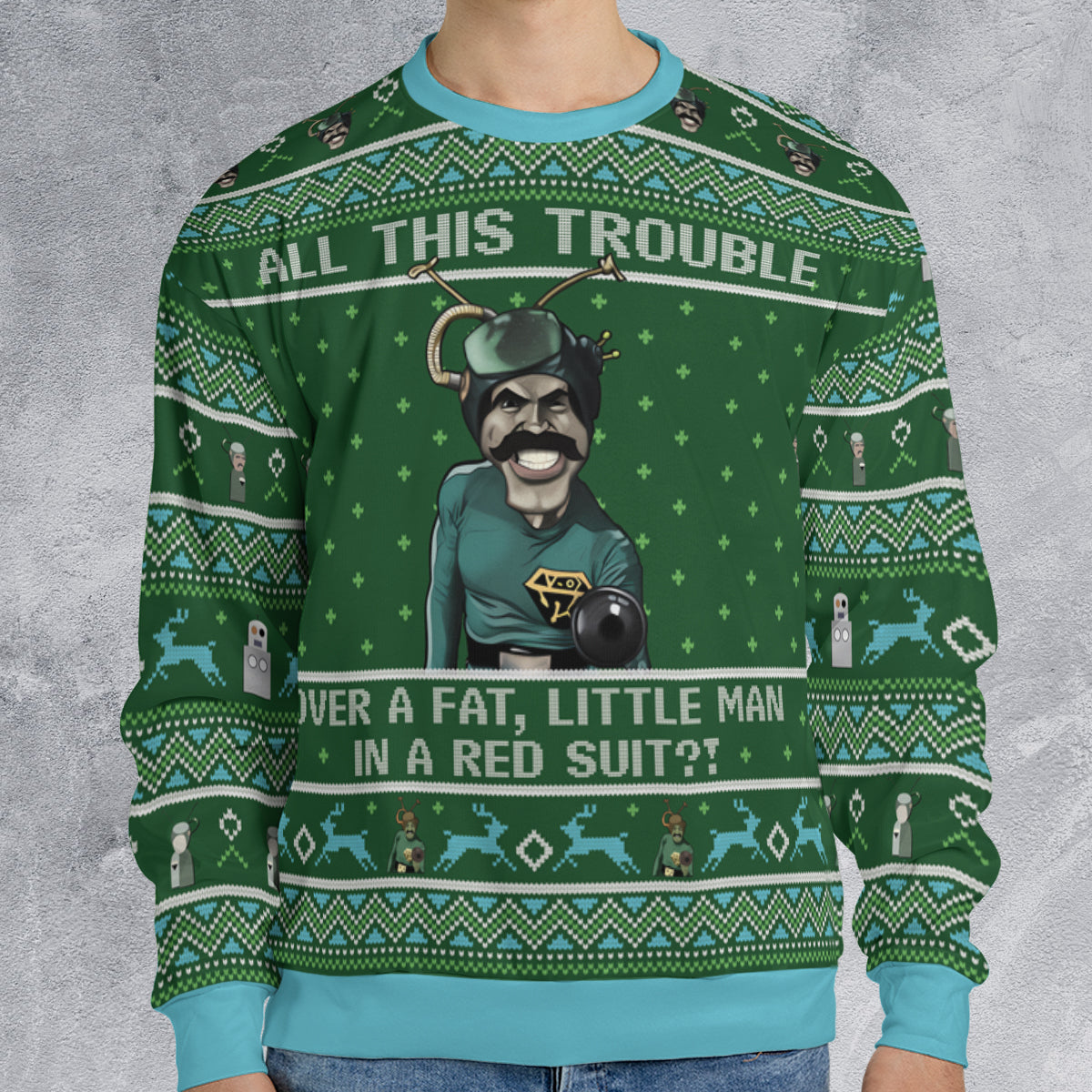 Ugly Christmas Sweatshirt - GKCDADHA