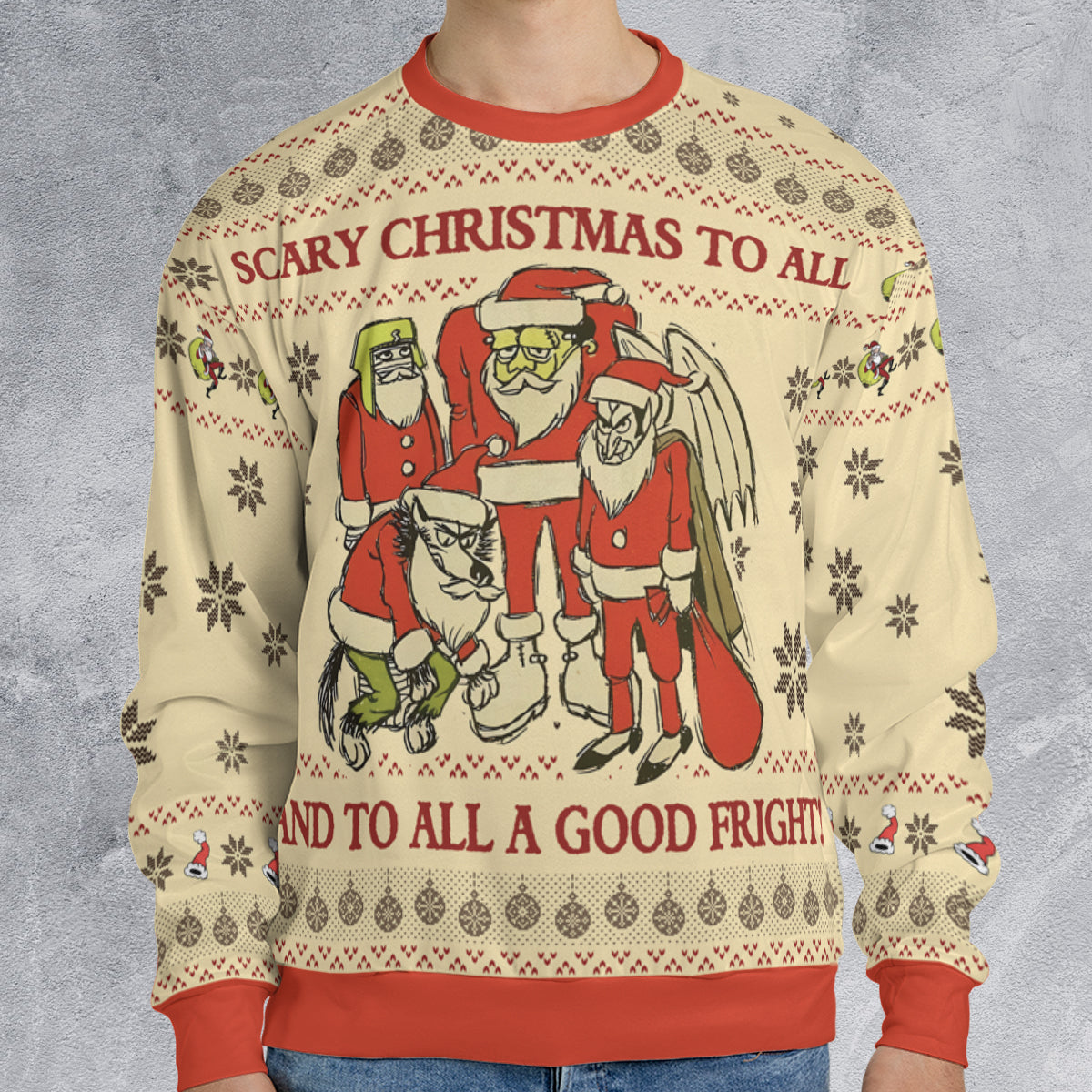 Ugly Christmas Sweatshirt - 4S2TS15H
