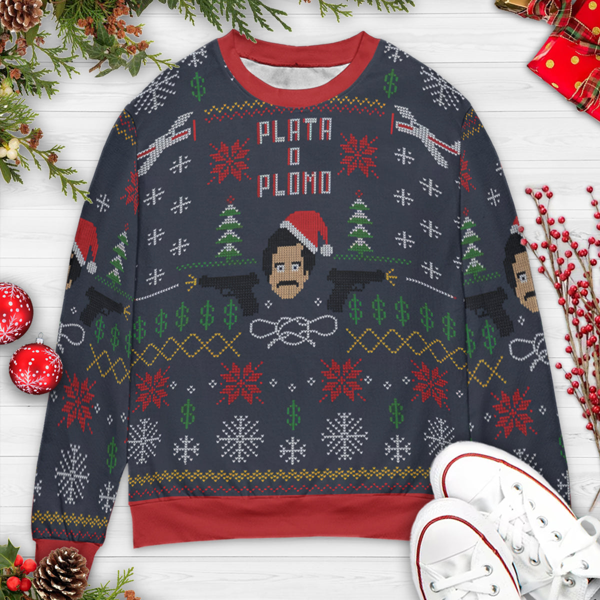 Ugly Christmas Sweatshirt - DSBSH38L
