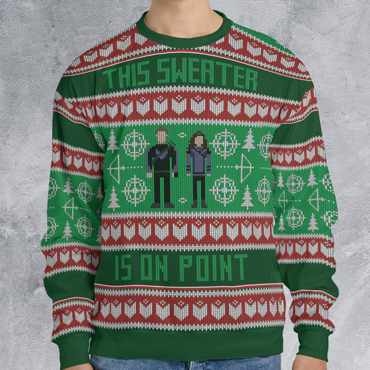 Ugly Christmas Sweatshirt - 8C9Y56F4