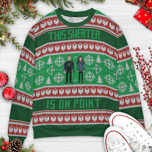 Ugly Christmas Sweatshirt - 8C9Y56F4
