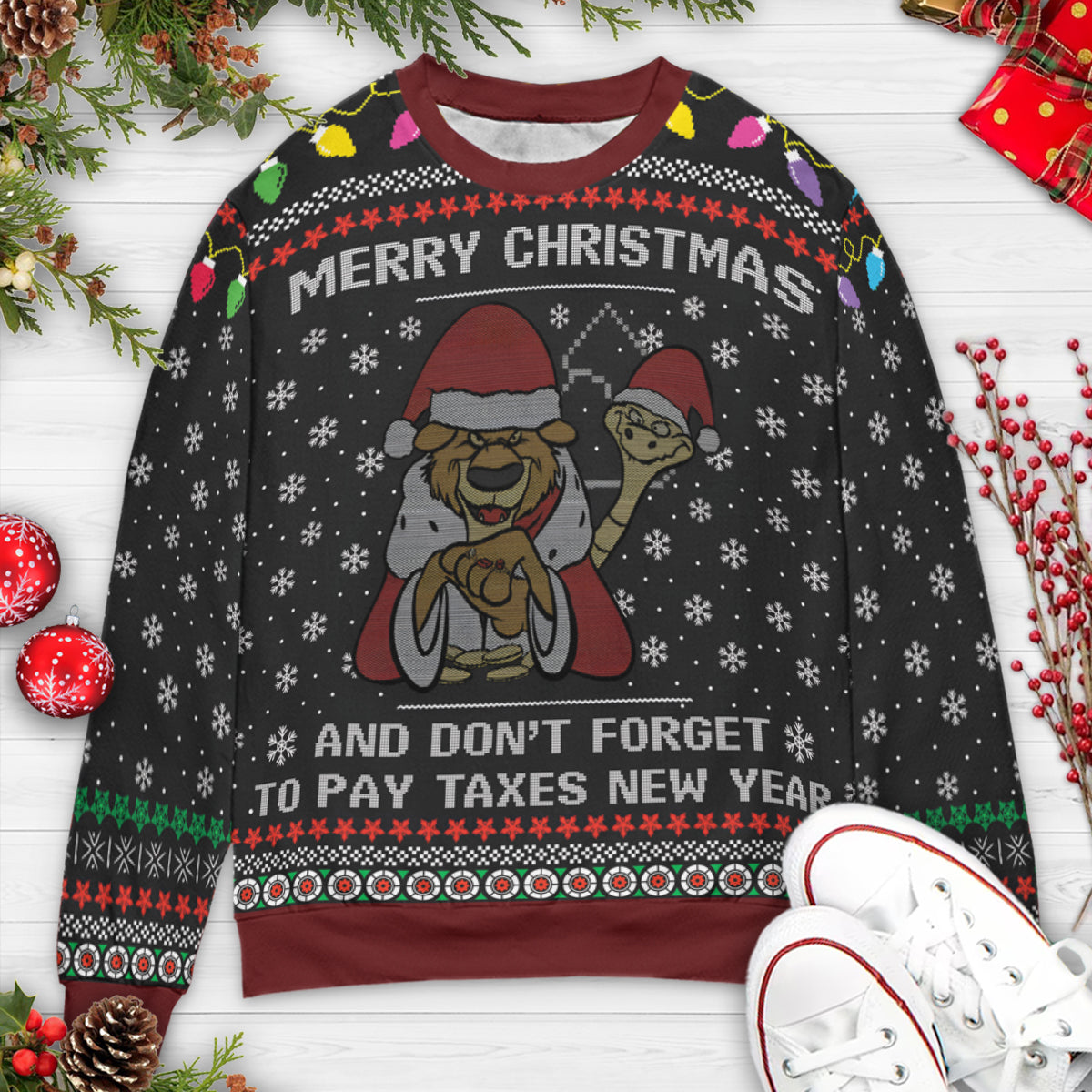 Ugly Christmas Sweatshirt - E57LYK8D