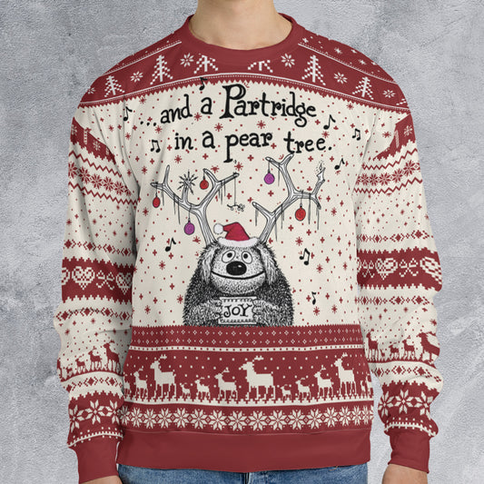 Ugly Christmas Sweatshirt - W3RB4FNT