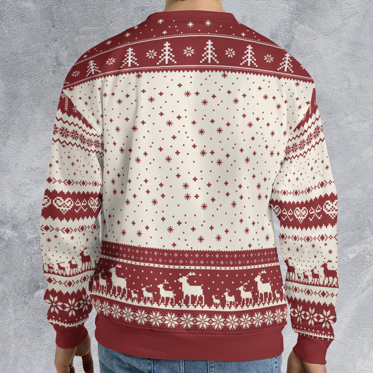 Ugly Christmas Sweatshirt - W3RB4FNT