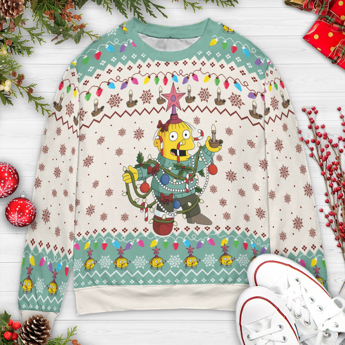 Ugly Christmas Sweatshirt - GLADH1EM