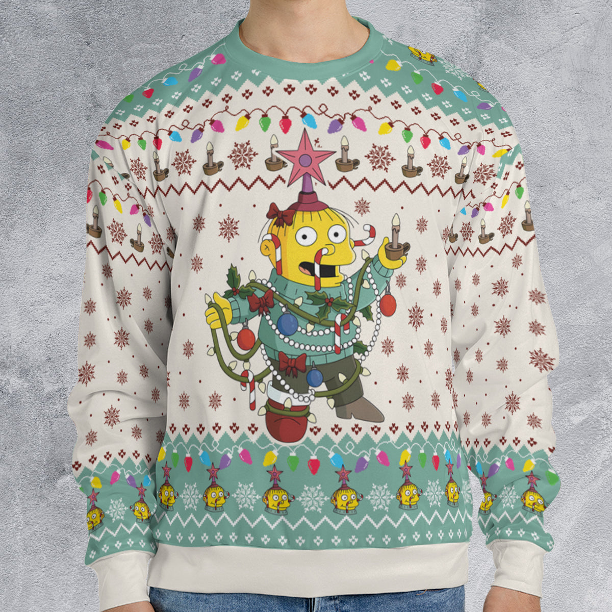 Ugly Christmas Sweatshirt - GLADH1EM