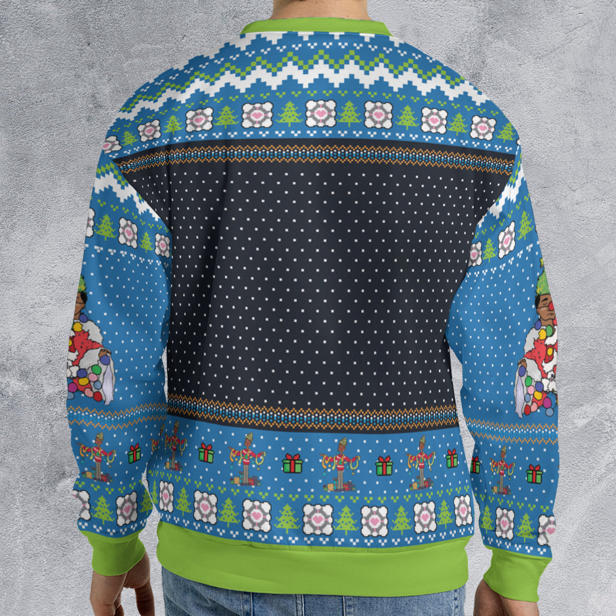 Ugly Christmas Sweatshirt - QQEESFDZ