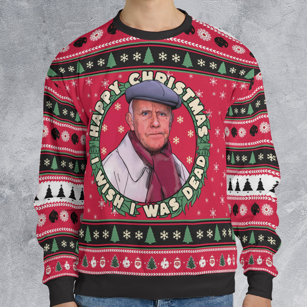 Ugly Christmas Sweatshirt - HGN3MSPK