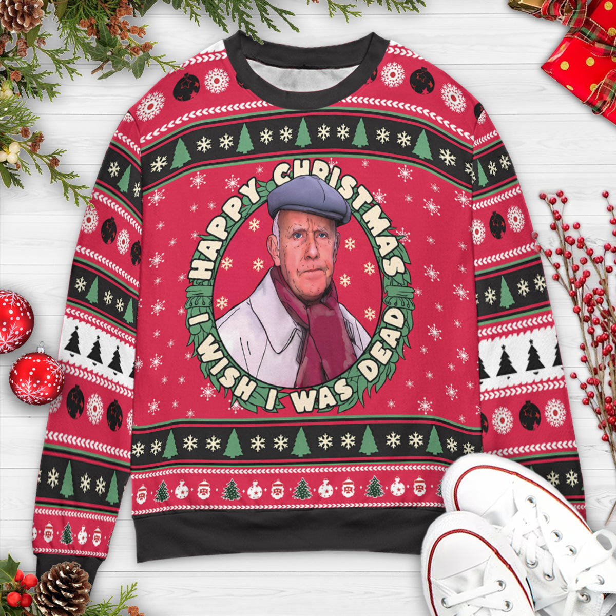 Ugly Christmas Sweatshirt - HGN3MSPK