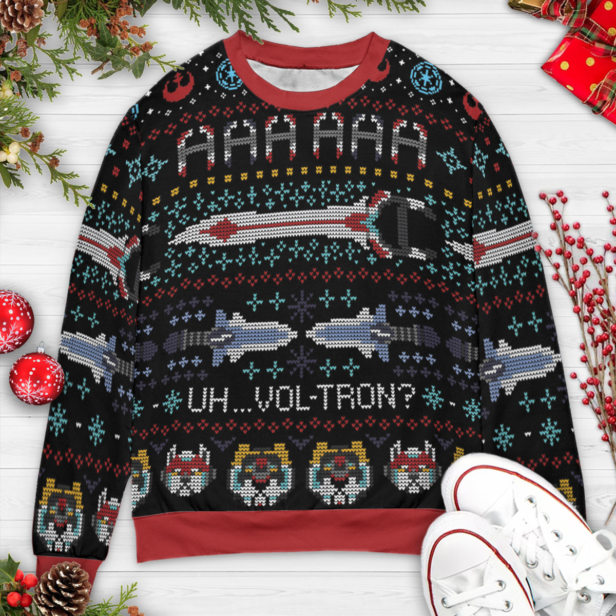 Ugly Christmas Sweatshirt - ZSG4B273