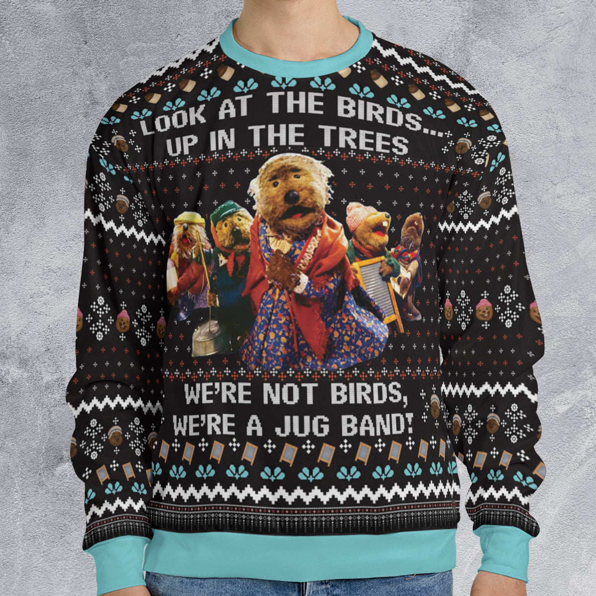Ugly Christmas Sweatshirt - 5VDWR7HJ