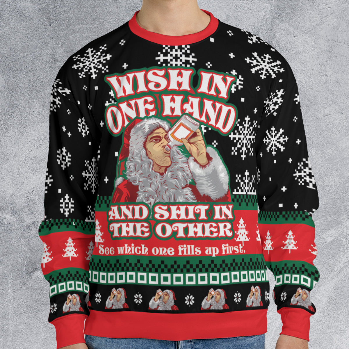 Ugly Christmas Sweatshirt - MSPVGH4X