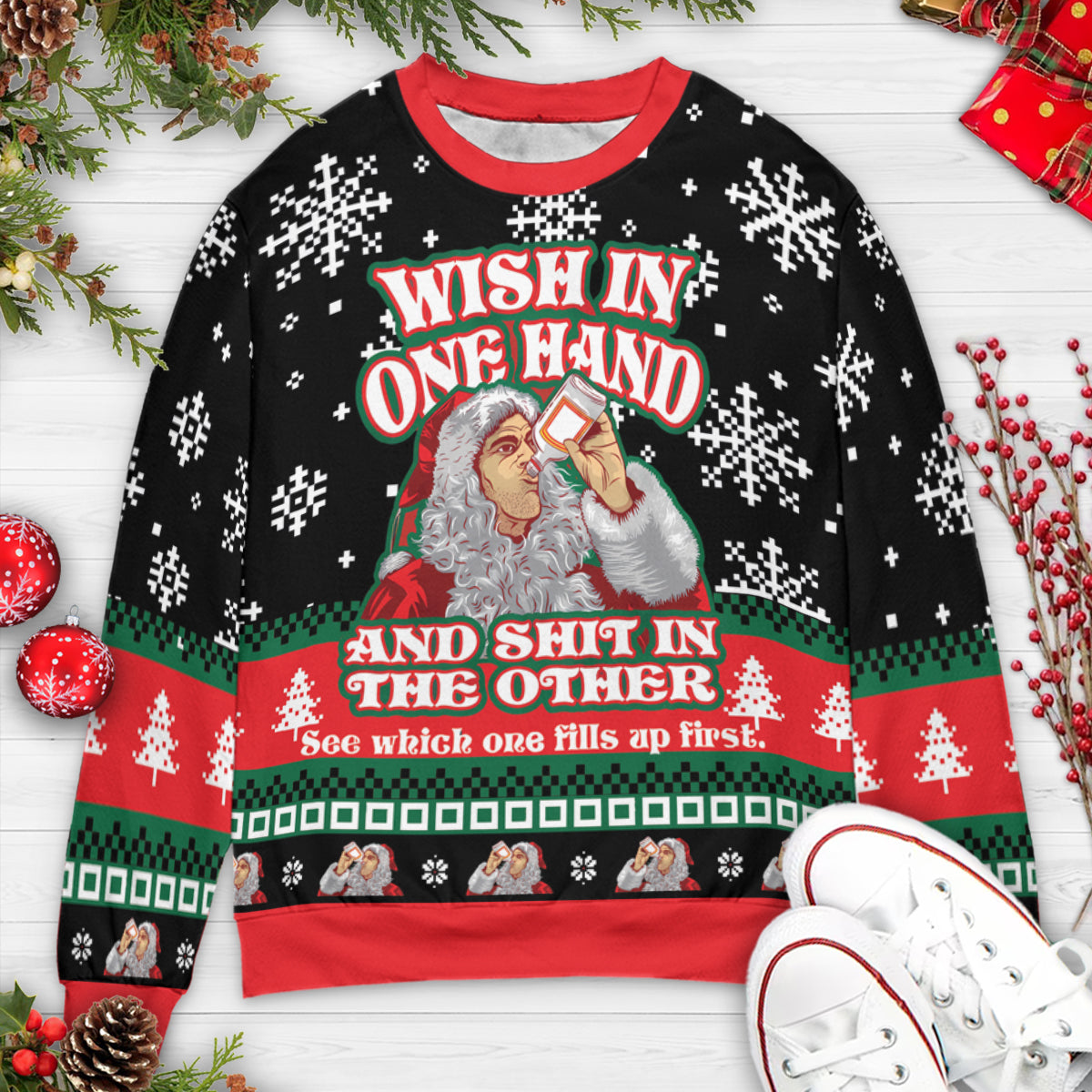 Ugly Christmas Sweatshirt - MSPVGH4X