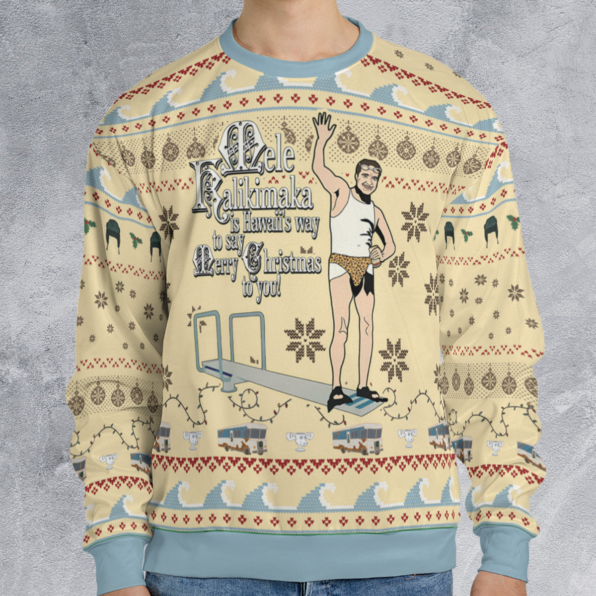 Ugly Christmas Sweatshirt - NRWRE2LX