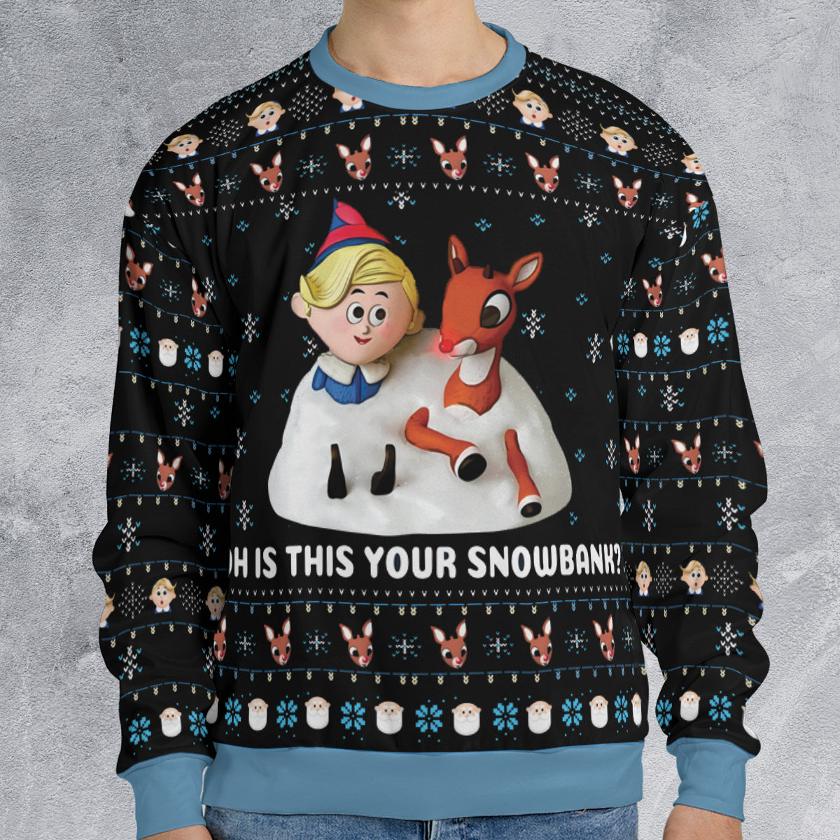 Ugly Christmas Sweatshirt - 74E5G1EF