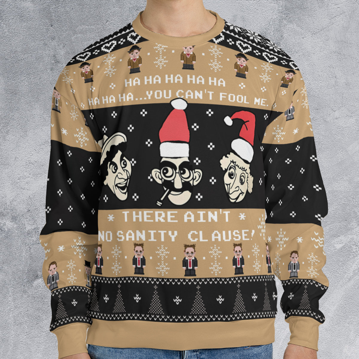 Ugly Christmas Sweatshirt - X19P7UPN