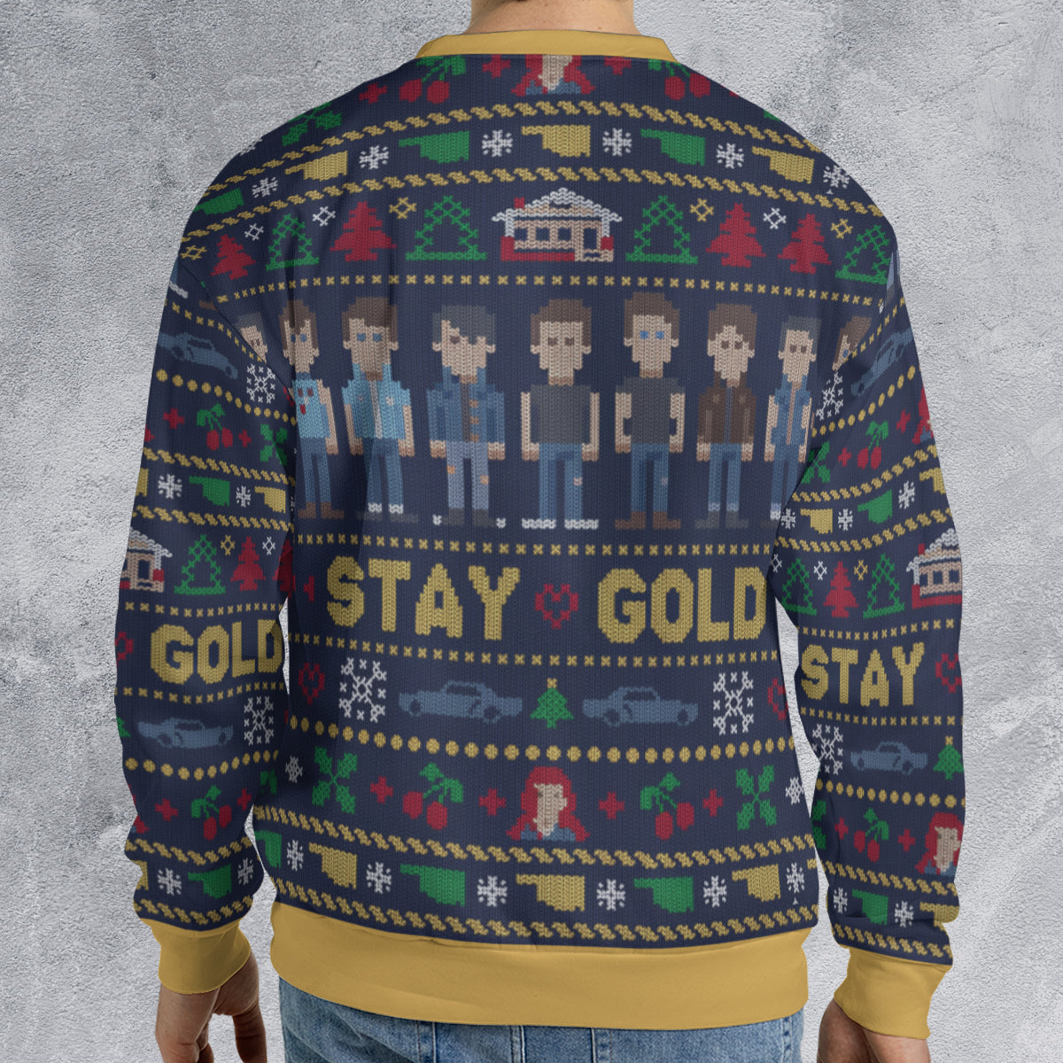 Ugly Christmas Sweatshirt - ZGKS3C3H