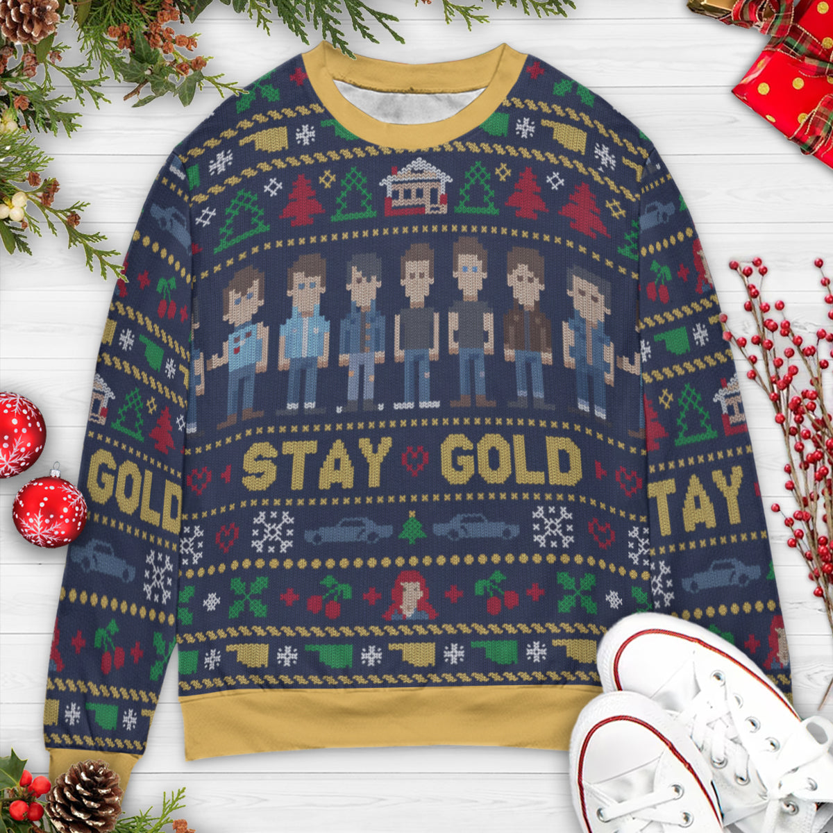 Ugly Christmas Sweatshirt - ZGKS3C3H