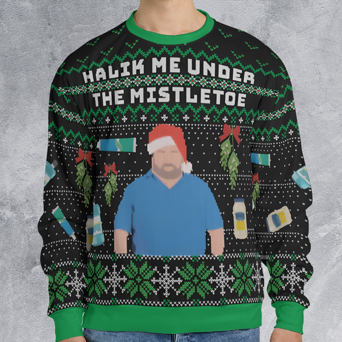 Ugly Christmas Sweatshirt - AF5D4AGY