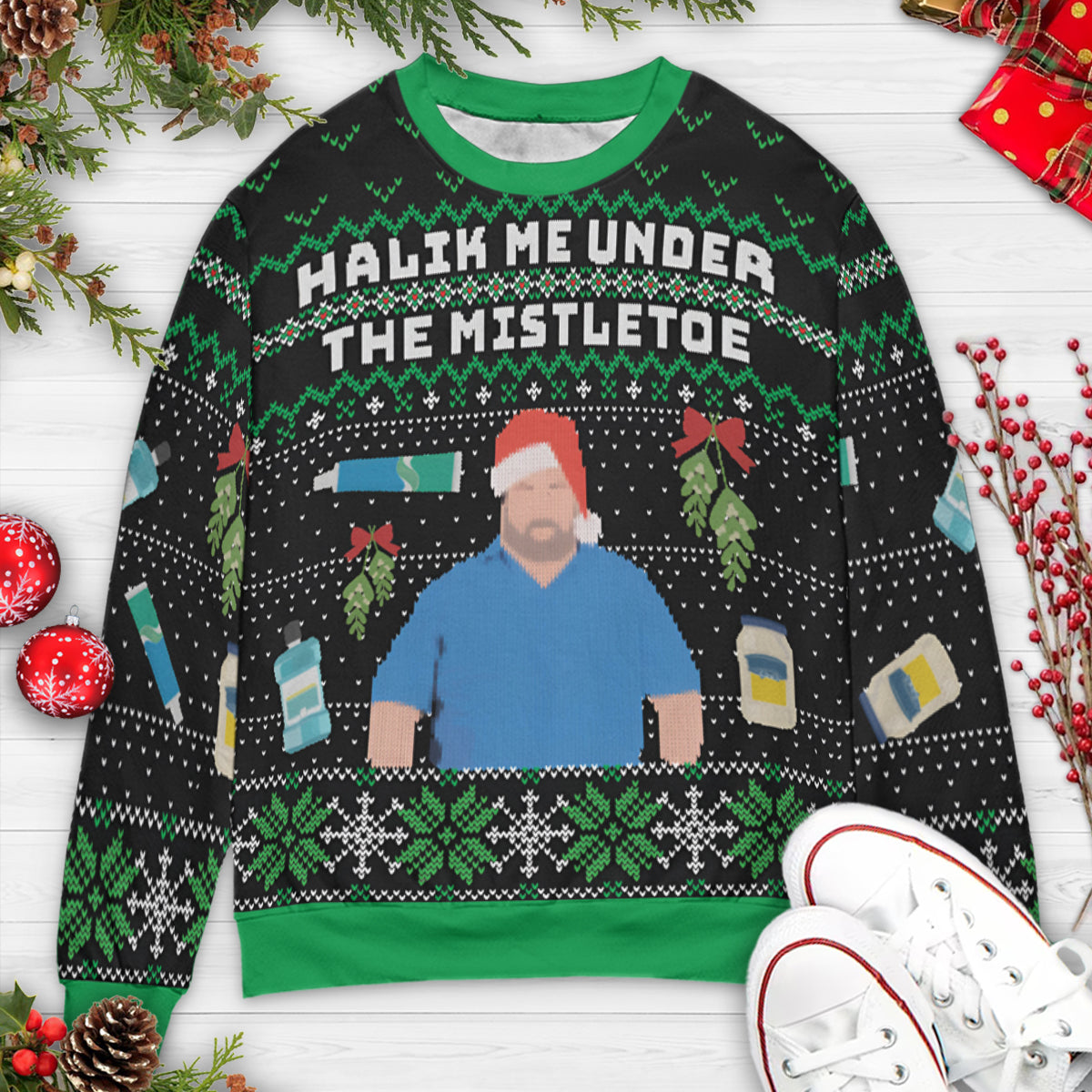 Ugly Christmas Sweatshirt - AF5D4AGY