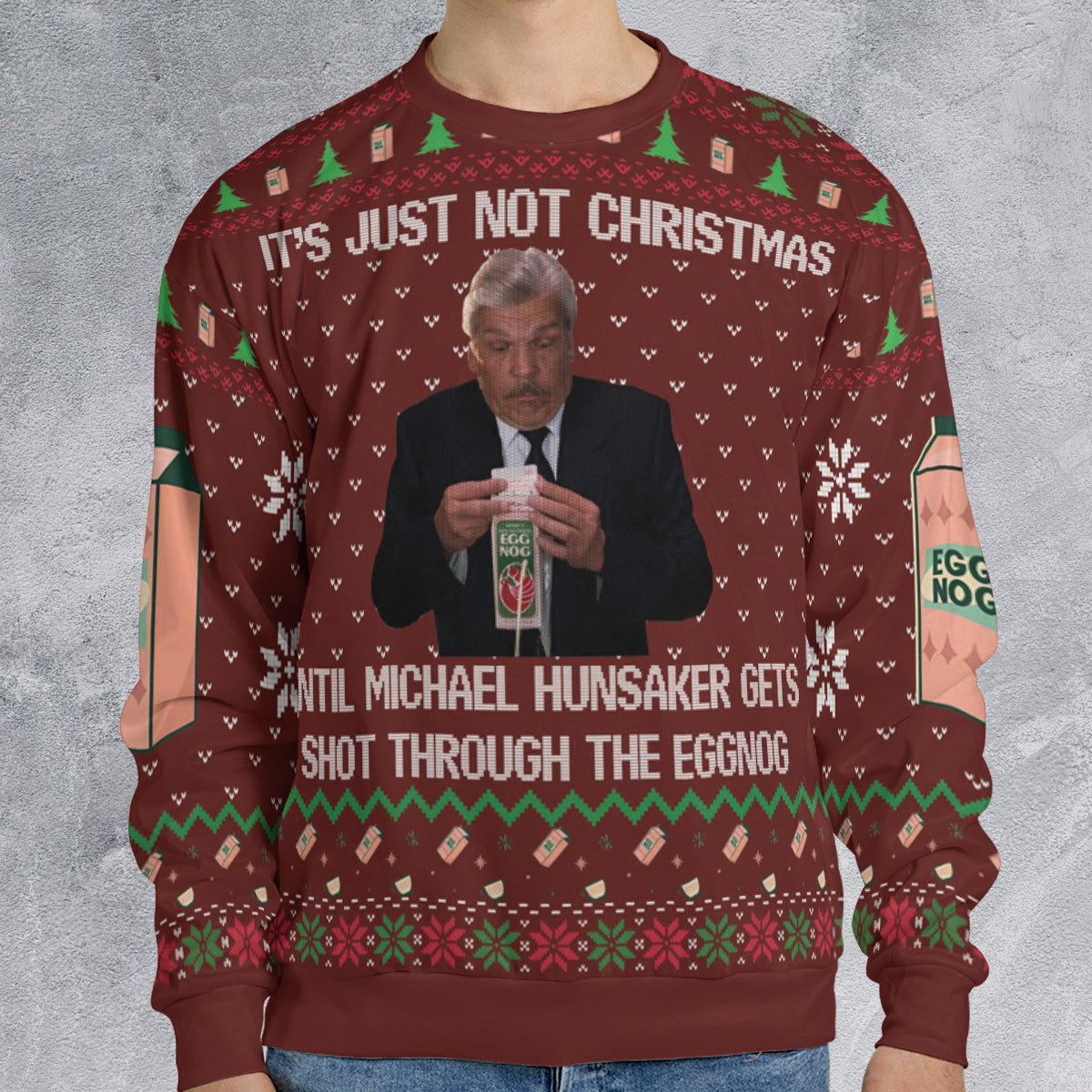 Ugly Christmas Sweatshirt - 8Q8JFCXF