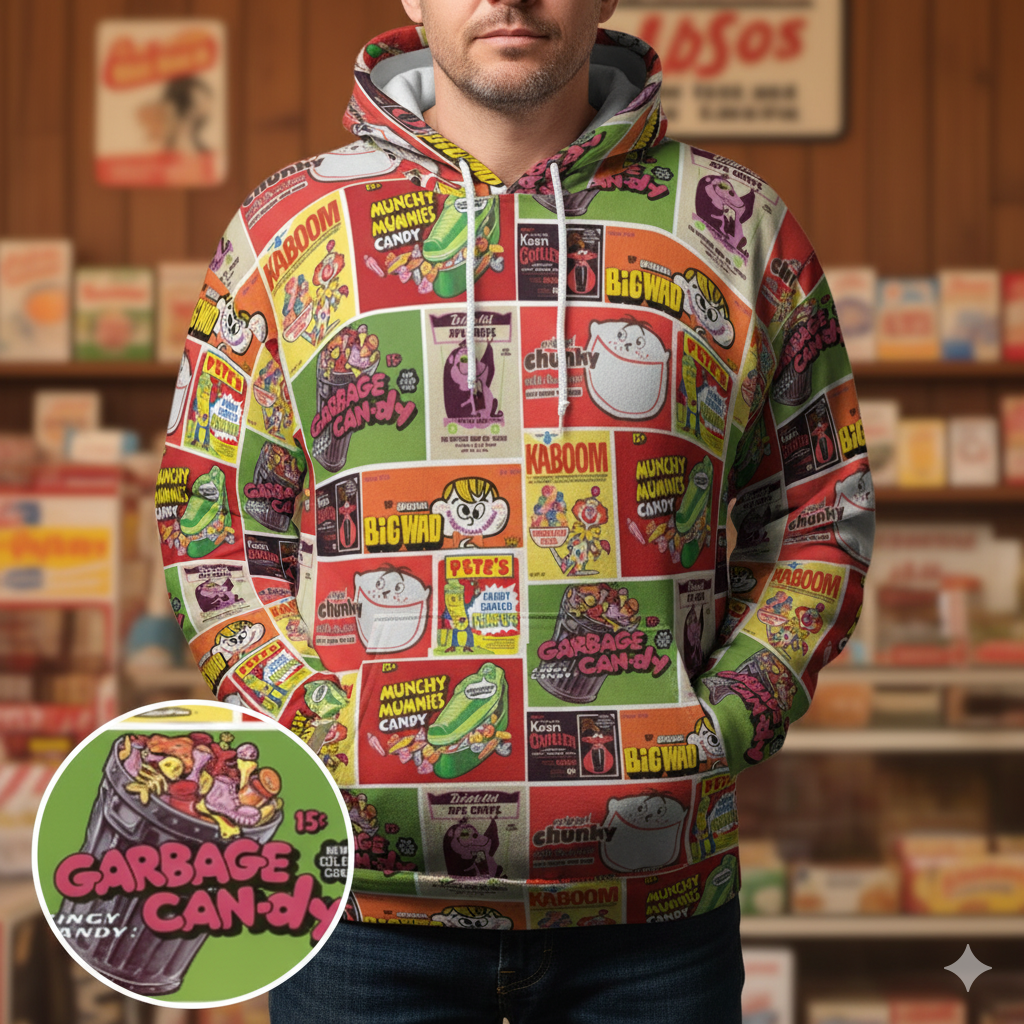 All-over Print Hoodie - HGC7VYQM