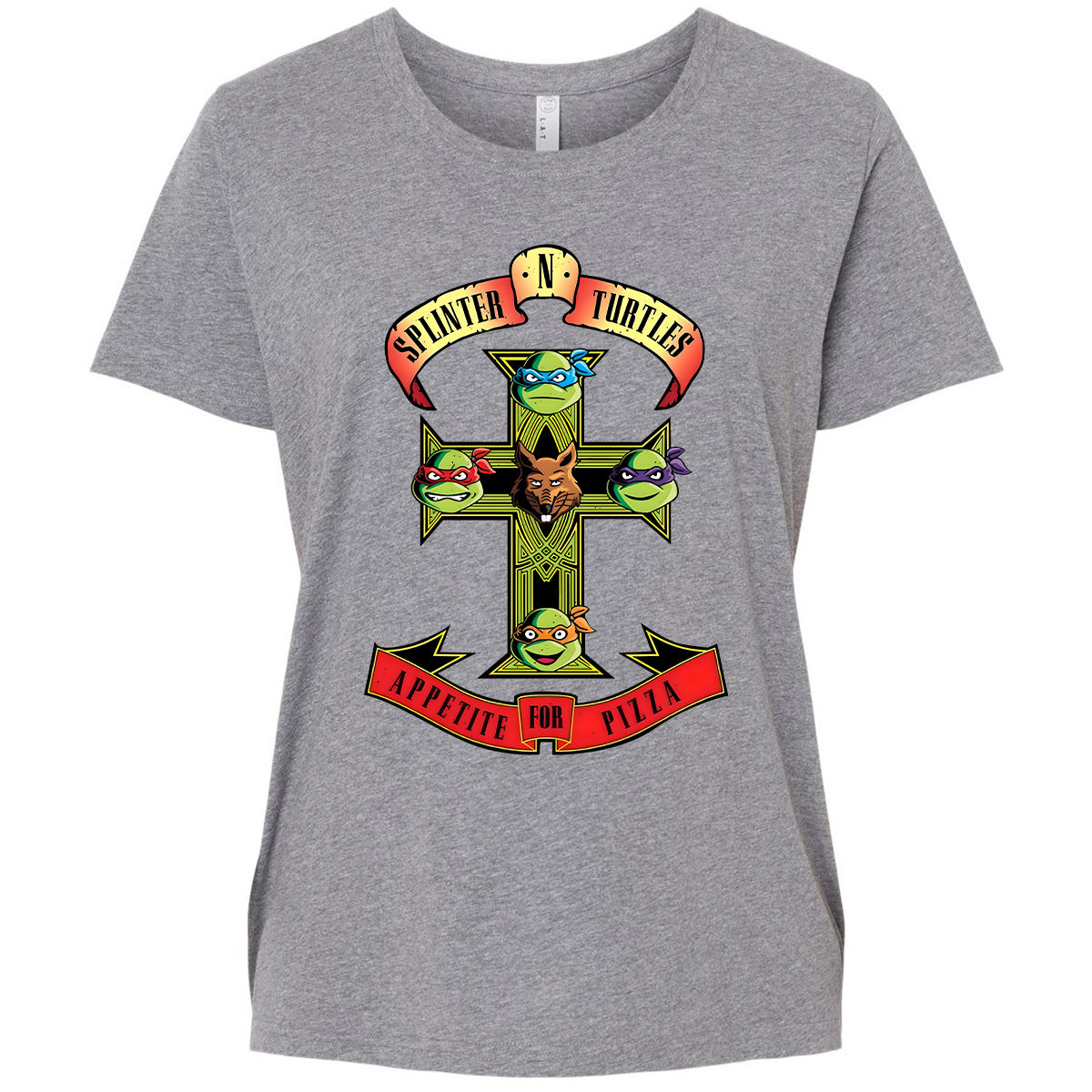 Ladies Curvy Jersey - L2WFK5S3 - Granite Heather - 9